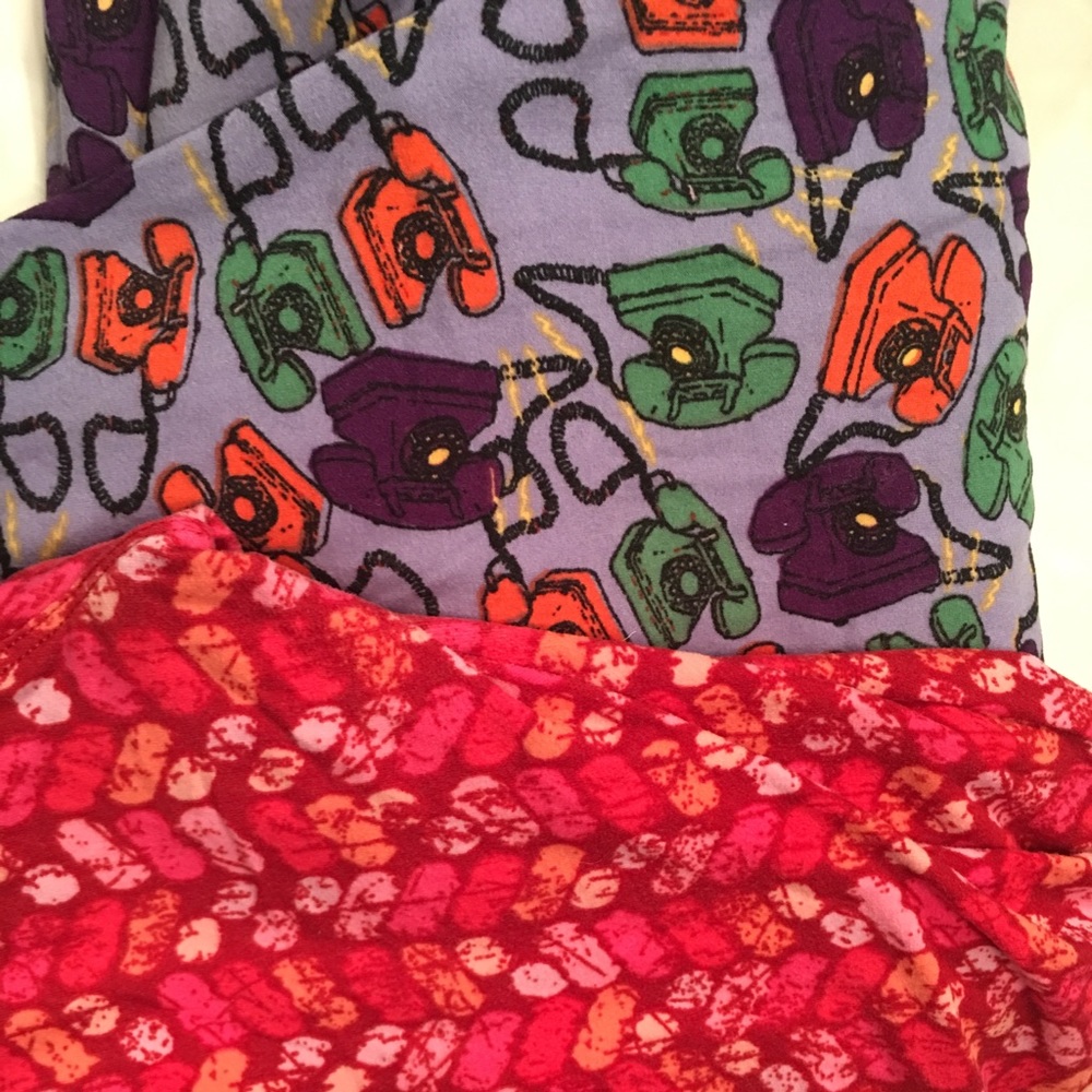 Two pair of LuLaRoe leggings TC for the price of 1